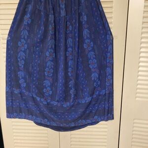 Gudrun Sjoden Blue Bubble Midi Skirt for Cocktail